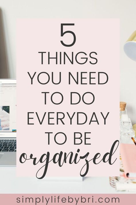 Daily Organization System, Home Organization Declutter, Perfect Organization, How To Be More Organized, Organization Systems, Better Organization, Daily Steps, Organized Person, Reuse Ideas