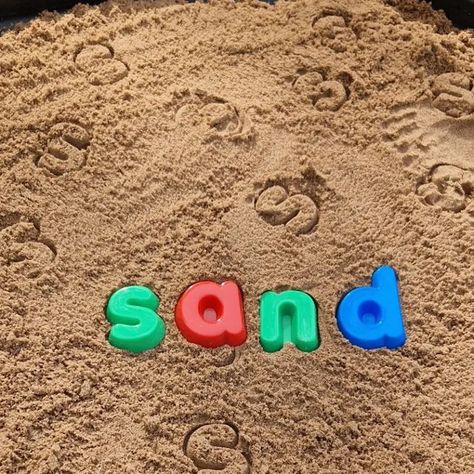 Amanda, Outstanding graded childminder in Lincolnshire on Instagram: "S is for Sand ⛱️
Our happy gang is as happy as can be today 😊 playing in the sand, stamping S's

 #samgoldsworthychildmindingplayideas #earlyyearsmaths #learningthroughplay #esrlyyearspractitioner #childminders #earlyyearsideas #sensoryplayideas #letthemplay #eyfsinspiration #preschoolactivities #homelearning #earlyyearseducation #preschool #childledlearning #eyfsideas #earlyyearsinsta #earlyyearsplay #playaccount #earlyyearsplayshare #childmindersofinstagram #eyfs #childminder" Early Years Maths, Playing In The Sand, Early Years Educator, Sand Play, Water Play, Sand And Water, Instagram S, Home Learning, Learning Through Play