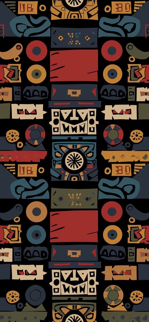 Aztec Art Wallpaper, Aztec Artwork, Aztec Wallpaper, Simplistic Wallpaper, Hype Wallpaper, Bg Design, Galaxy Wallpaper Iphone, Witchy Wallpaper, Iphone Wallpaper Images