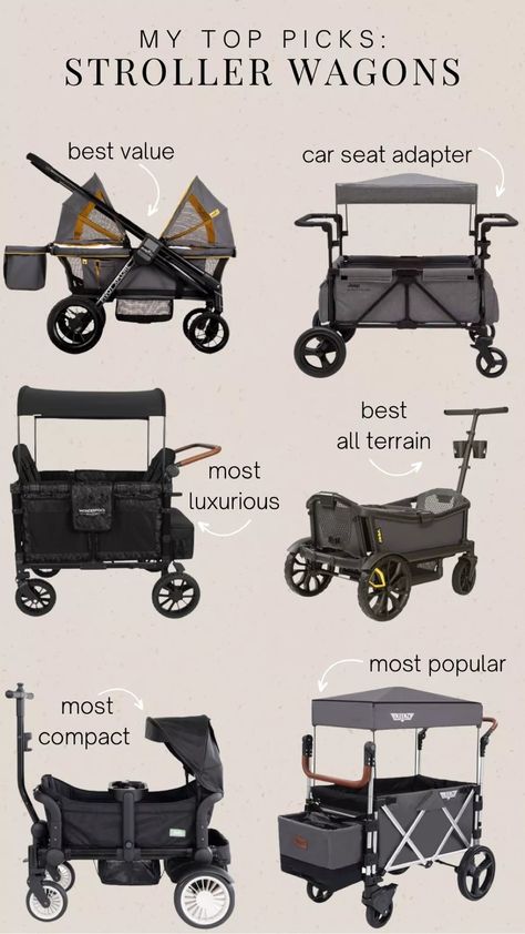 Jeep Stroller Wagon, 2 Seat Stroller, Cool Strollers, Wagon Stroller Hacks, Stroller Wagon Hacks, Stroller Organization, Stroller Aesthetic, Veer Wagon, Keenz Wagon