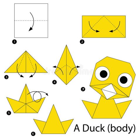 Paper Jet, Architecture Origami, Origami Kutu, How To Origami, Origami Duck, Dragon Origami, Step Well, Origami Easy Step By Step, Origami For Beginners