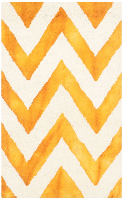 Gold Tie-Dyed Carpet | Dip Dye Rugs - Safavieh Carpets For Kids, Gold Area Rug, Hand Tufted Rug, Contemporary Bedroom Decor, Carpet Colors, Dip Dye, Carpet Runner, Hand Tufted Rugs, Rich Textures