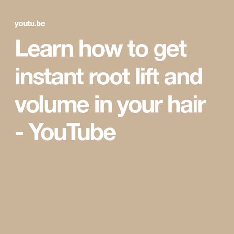 Adding Volume To Your Hair Roots, Hair Volume Tricks, Root Volume, Side Part Hairstyles, Color Wow, Hair Tonic, Roots Hair, Volume Hair, Big Hair