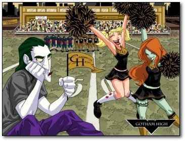 6 Insane Versions of Famous Cartoons They Almost Made | Cracked.com Gotham High, Joker Y Harley Quinn, Batman Cartoon, Joker Harley, Famous Cartoons, Batman Joker, Joker And Harley Quinn, Bruce Wayne, Super Villains