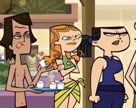 Total Drama Banner Discord, Total Drama Friendship, Total Drama Nowen, Izzy And Eva Total Drama, Total Drama Fanart Weird, Total Drama Izzy Fanart, Izzy X Eva Total Drama, Eva Total Drama Fanart, Cursed Total Drama