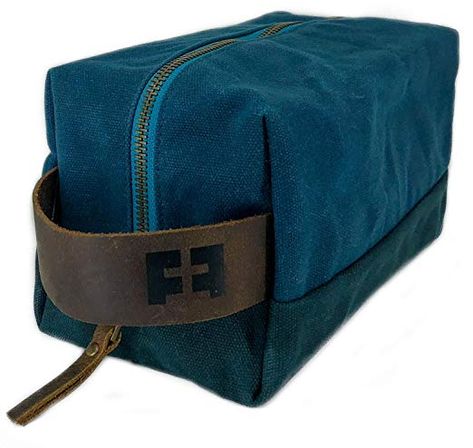 AmazonSmile: the DOPP KIT | durable waxed cotton canvas toiletry bag with leather handle (AlpineLake): Beauty Coffee Kit, Dopp Bag, Field Bag, Waxed Canvas Bag, Bike Repair, Alpine Lake, Mens Shaving, Dopp Kit, Wrench Set