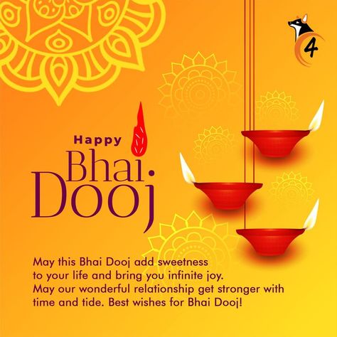 Silly flights, craziness, and fun is the foundation of the brother-sister relationship. Let's celebrate this beautiful day of belief, love, joy, and care! 4Fox Business Solutions wishes you all a Happy Bhai Dooj ! Happy Bhai Dooj, Brother And Sister Relationship, Bhai Dooj, Time And Tide, Let's Celebrate, Lets Celebrate, Brother Sister, Business Solutions, The Foundation