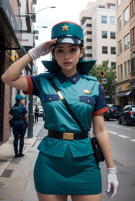 Officer Jenny: Pokemon by MySmartArts Officer Jenny, Pokemon Cosplay, Smart Art, Cosplay Costumes, Pokemon, Anime, On Instagram, Instagram, Pokémon