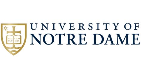 University of Notre Dame logo Education Logos, Notre Dame Logo, Summer Programs, Us Universities, University Of Notre Dame, Education Logo, University Logo, Summer Program, Notre Dame University