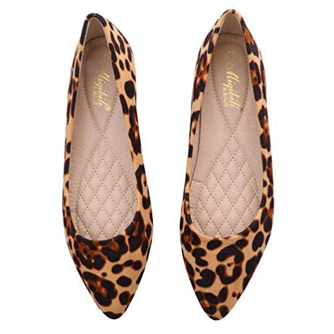 Leopard Shoes Flats, Leopard Ballet Flats, Leopard Print Ballet Flats, Pointed Shoes, Leopard Shoes, Girls Heels, Girl Friends, Leopard Fashion, Point Shoes