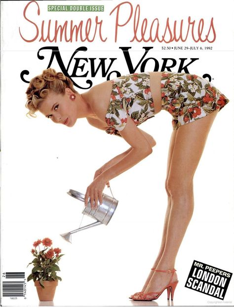 New York Magazine (June 1992) 1990s Magazine, Norwegian Fashion, Editorial Photos, New York Magazine, John Richmond, Old Magazines, Summer Special, Vintage New York, Famous Models