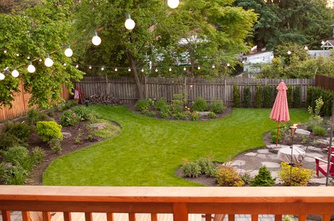 Privacy Fence Landscaping, Fence Trees, Patio Grande, Landscaping Backyard, Patio Pergola, Backyard Privacy, Pergola Design, Dream Yard, Easy Backyard