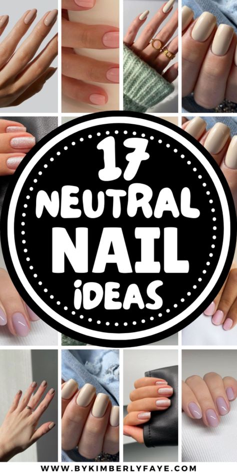 Short Coffin Neutral Nails, Dip Nail Ideas Neutral, Short Gel Nails Neutral Colors, Cream Nails Designs Classy, Neutral Nails Wedding Bridesmaid, Neutral Nails For Wedding, Neutral Nails 2024, Neutral Sns Nails, Neutral Gel Manicure