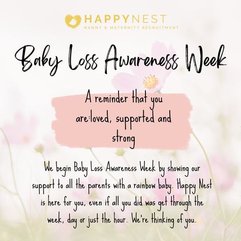 During Baby Loss Awareness Week (9-15 October), we remember all the precious babies gone too soon, and extend our heartfelt thoughts to everyone who has experienced the devastating loss of a baby. This week is a time for reflection, and support,. Whether your loss was recent or many years past, we recognise the ongoing impact and pain it has on families. For anyone in need of support, advice, or just a listening ear, The Lullaby Trust is here to help. Their helpline and website offer resour... October Baby Loss Awareness, Baby Loss Awareness, Baby Loss Awareness Week, Loss Of A Baby, Pregnancy Loss Awareness Month, Recurrent Pregnancy Loss, Pregnancy And Infant Loss Awareness, 15 October, Infant Loss Awareness