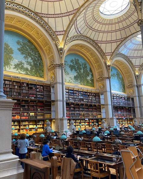 Thomas J. Watson Library on Instagram: "Have you ever visited any of these (gorgeous) libraries? 😍📔📘📗📕😍  What are some of your favorite libraries to visit?  Our latest blog post, "Library Study Tour: A Whirlwind Tour of Libraries in France, the Netherlands, and the UK," discusses librarian Jessica S. Ranne Cardona's recent study tour of European libraries (link in bio).  Libraries featured here include:  - Labrouste Reading Room, The National Institute for Art History (INHA) in Paris (@inha_fr)  - The National Art Library at the Victoria & Albert Museum in London (@vamuseum) - Bodleian Libraries’ Art, Archaeology, and Ancient World Library in Oxford (@bodleianlibraries) - Rijksmuseum Library, Amsterdam (@rijksmuseum) - New Book Display at the Vernon Square Library at The Courtauld In European Libraries, New Book Display, Gorgeous Libraries, Belgium Trip, Study Tour, Library Study, World Library, Bookstore Cafe, Library Science