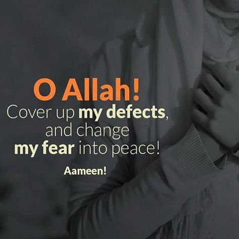 306 Likes, 12 Comments - Guidelight.TV (@guidelight_tv) on Instagram: “O Allah, cover up my defects and change my fear in to peace. #Islam #peace #Allah” Islam Peace, Islam Beliefs, Ramadan Quotes, Allah Love, Islamic Quotes Wallpaper, Allah Quotes, Quran Quotes Love, Allah Islam, Islamic Messages