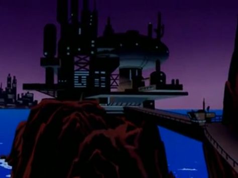 Bludhaven Nuclear Research Facility - Batman Beyond Research Facility, Batman Beyond, Dc Comic, City Art, Cityscape, Dc Comics, Batman, Comics, Quick Saves