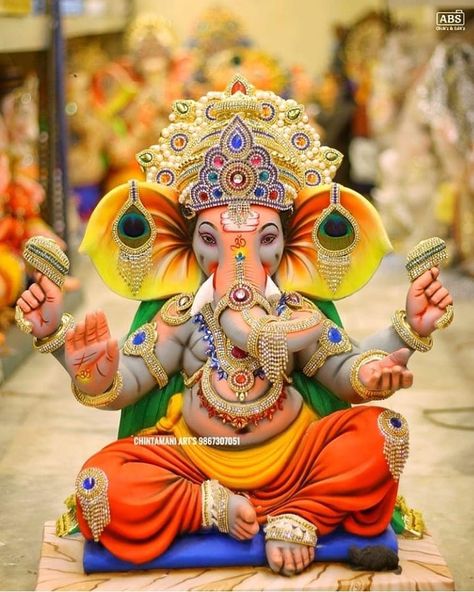 Image may contain: one or more people Wallpaper Hd 3d, Ganesh Aarti, Ganpati Photo Hd, Ganesh Ji Images, Ganpati Bappa Wallpapers, Ganesh Lord, Shri Ganesh Images, Happy Ganesh Chaturthi Images, Ganesh Idol