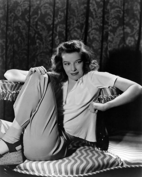 K.H. The Philadelphia Story, Katherine Hepburn, Veronica Lake, Hepburn Style, Katharine Hepburn, Lauren Bacall, Rita Hayworth, Anais Nin, Movie Fashion