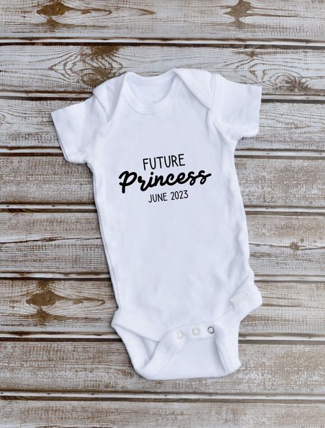 Disney Onesie, Baby Announcement Onesie, Announcement Onesie, Pregnancy Announcement Onesie, Custom Baby Onesies, Kids Onesies, Baby In Snow, Personalized Onesie, Funny Onesies