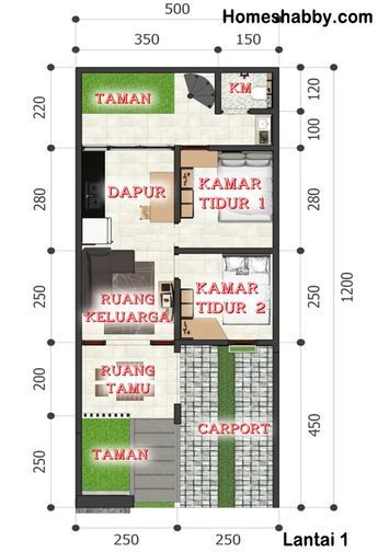 Desain dan Denah Rumah Ukuran 5 x 12 M 2 Lantai 3 Kamar Tidur, Ruang Kerja+Musholla dan Void Area ~ Homeshabby.com : Design Home Plans, Home Decorating and Interior Design Minimalis House Design, Small House Inspiration, Bungalow Style House Plans, Home Design Floor Plans, House Layout Plans, Minimalist House Design, Home Plans, Decor Home Living Room, Home Design Decor