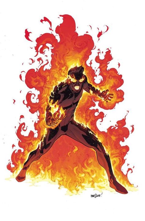 David Marquez, Super Powers Art, Human Torch, Superhero Characters, Superhero Design, Arte Fantasy, Superhero Art, Drawing Poses, Drawing Reference Poses