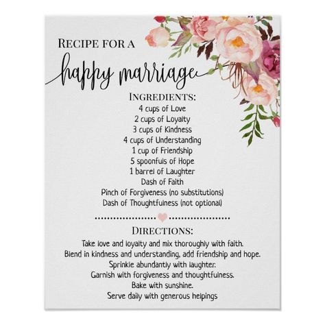 Recipe For Happy Marriage, Marriage Recipe, Misty Wedding, Recipe For Marriage, Marriage Retreats, Wedding Gifts For Newlyweds, Unisex Baby Names, Navy Gifts, Wedding Shower Gifts