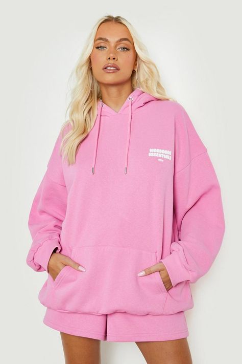 Women's Wardrobe Essentials, Womens Wardrobe, Pink Sweat, Hoodie Allen, Basic Hoodie, Sweat Hoodie, Loungewear Set, Hoodie Girl, Women's Wardrobe