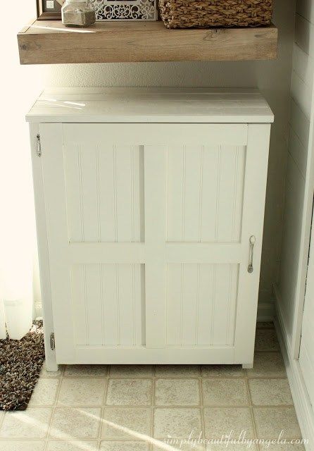 DIY Storage Cabinet Using Cheap Cube Units | Simply Beautiful By Angela Adding Doors To Cube Storage, Diy Storage Cabinet, Diy Cube Storage, Shoe Storage Small Space, Craft Storage Cabinets, Diy Shoe Storage, Eco Furniture, Bookcase Diy, Cube Unit