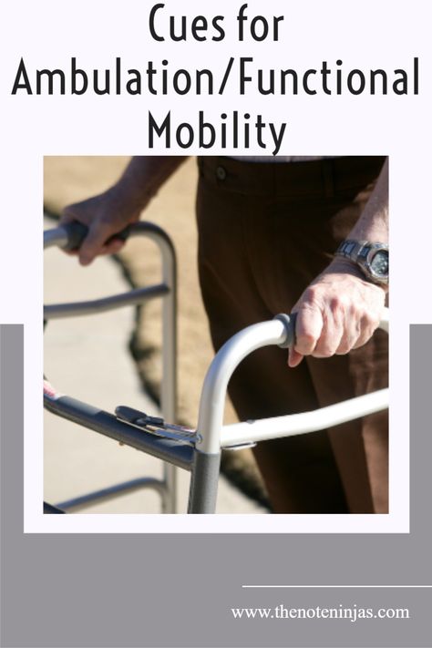 Skilled Cues for your PT or OT patient with ambulation/functional mobility. Check out www.thenoteninjas.com for more patient-centered PT and OT treatments for geriatric physical therapists, geriatric occupational therapists and PT students and OT students. #physicaltherapystudent #occupationaltherapystudent #geriatricphysicaltherapy #geriatricoccupationaltherapy #dptstudent #otstudent #PTtreatment #OTtreatment #PTtreatmentideas #OTtreatmentideas Lower Limb Muscles, Geriatric Occupational Therapy, Physical Therapy School, Physical Therapy Student, Student Board, Physical Therapy Assistant, Occupational Therapy Activities, Activities Of Daily Living, Therapy Games