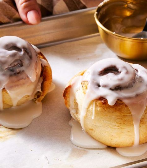 Small-Batch Cinnamon Rolls Recipe | King Arthur Baking King Arthur Small Batch Cinnamon Rolls, Small Batch Cinnamon Rolls, King Arthur Recipes, Recipes To Bake, Cinnamon Scrolls, Baking Breads, Small Batch Baking, King Arthur Baking, Yeast Breads