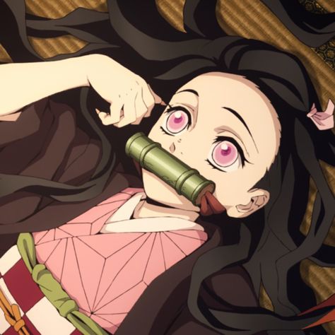 Nezuko Kamado, Group Chat, Hair, Pink