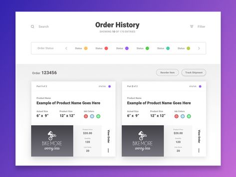 order history [wip] History Website Design, Order History Ui Mobile, History Infographic Timeline, Timeline Infographic Design History, History Website, History Page, Bar Chart, History, Quick Saves