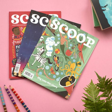 Kids Magazine Design, Socmed Design, Anorak Magazine, Storybook Design, Breathe Magazine, Magazine Examples, Kids Magazines, Catalog Cover Design, Graphic Design Portfolio Book