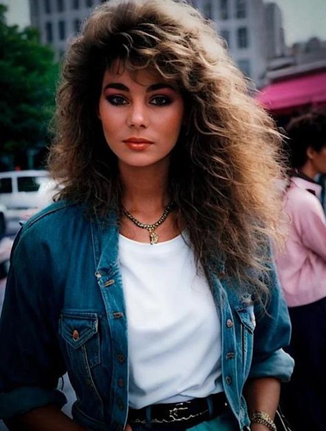 80s Groupie, 80s Hair And Makeup, 80s Hair Styles, Early 90s Fashion, 80s Womens Fashion, 1980s Hair, 80s Hair, Hair Catalog, 1980s Fashion