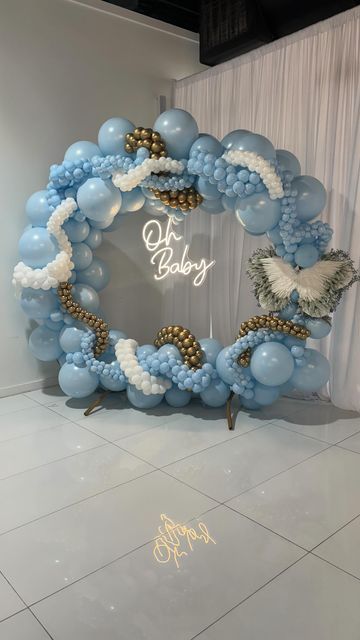 Boy Balloon Garland, Over Thinking, Its A Boy Balloons, Balloon Ideas, Birthday Balloon Decorations, Balloon Garland, Balloon Decorations, Content Creator, Things To Think About