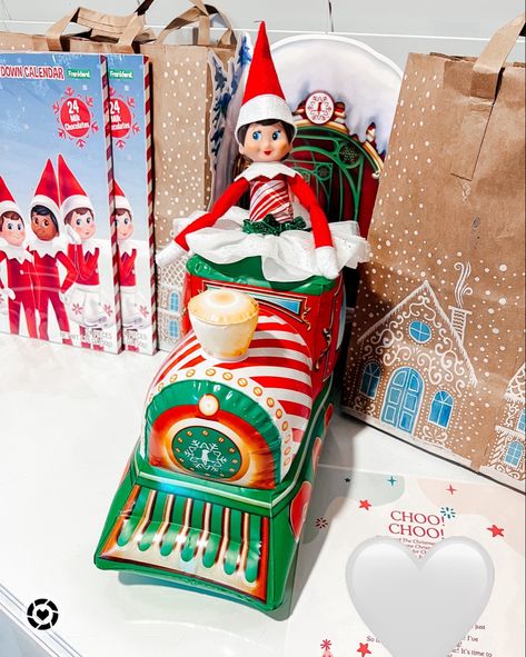 Elf on the shelf idea! Would be so cute if you were going on like a Polar Express train ride to announce it to the kids like this! Follow my shop @kara_sinclair on the @shop.LTK app to shop this post and get my exclusive app-only content! #commissionlink #elfontheshelf #elfontheshelfideas #elfontheshelfideasforkids #liketkit #LTKkids #LTKHoliday #LTKSeasonal @shop.ltk https://liketk.it/4pt3N Elf Train Ideas, Elf On The Shelf Train Ideas, Elf On The Shelf Train, Polar Express Train Ride, Elf On The Shelf Idea, Polar Express Train, Express Train, Train Ride, Polar Express