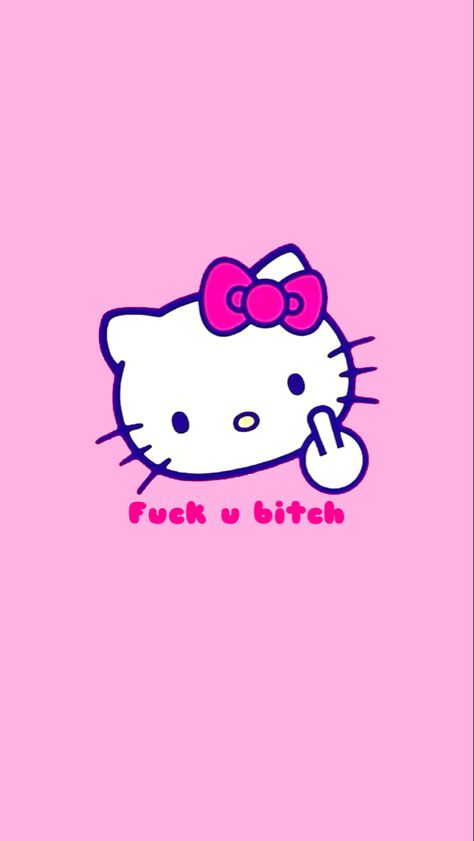 Hello kitting middle finger ,hello kitty flipping off , savage hello kitty Hello Kitty Middle Finger, Pink Hello Kitty Wallpaper, Hello Kitty Background, Hello Kitty Funny, Pink Hello Kitty Wallpaper Iphone, Hello Kitty Games, Kitty Background, Tapeta Hello Kitty, Tapeta Z Hello Kitty