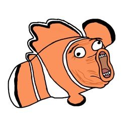 Troll Fish -- Nemo Ikan Nemo, Trolling Fishing, Meme Faces, Scooby Doo, Mario Characters, Fish, Humor, Comics, Disney Characters