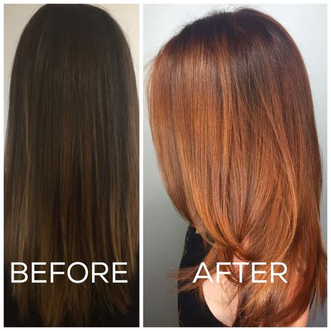 Pumpkin Spice Hair, Ginger Hair Color, Gorgeous Hair Color, Level 5, Red Hair Color, Modern Salon, Ginger Hair, Hair Color Trends, Balayage Hair