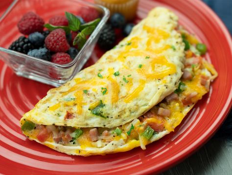 Light Spanish Omelet - Bob Evans Egg Whites Bob Evans Recipes, Spanish Omelet, Western Omelette, Sausage And Bacon, Egg White Omelette, Egg White Recipes, Simply Potatoes, Brand Food, Shredded Hash Browns