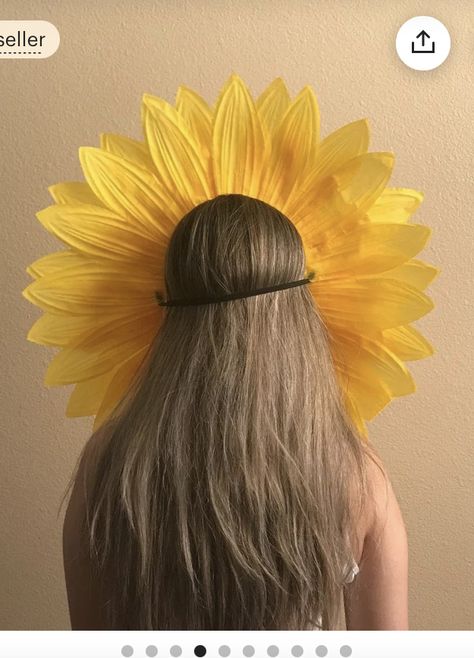 Sunflower Head, Flower Costume, Frozen Costume, Wonder Woman Costume, Performance Costume, Diy Plant Hanger, Flower Headpiece, House Plants Decor, Iron Lighting