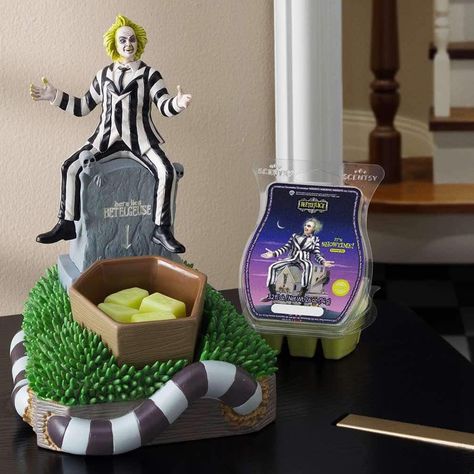 Who wants Beetlejuice?! https://smellyacres.scentsy.us/product/search?query=beetle #beetlejuice #scentsy #beetlejuicewarmer #betelgeuse #halloweendecor Here Lies, Scentsy Bar, Scentsy Bars, Scentsy Consultant, Best Fragrances, Wax Warmers, The Ghost, Beetlejuice, Spooky Season