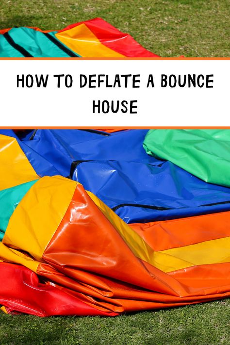 Bounce House Storage, Water Bounce House, Party Rentals Business, Yard Game, Yard Games, Bounce House, Party Rentals, Folded Up, Helpful Tips