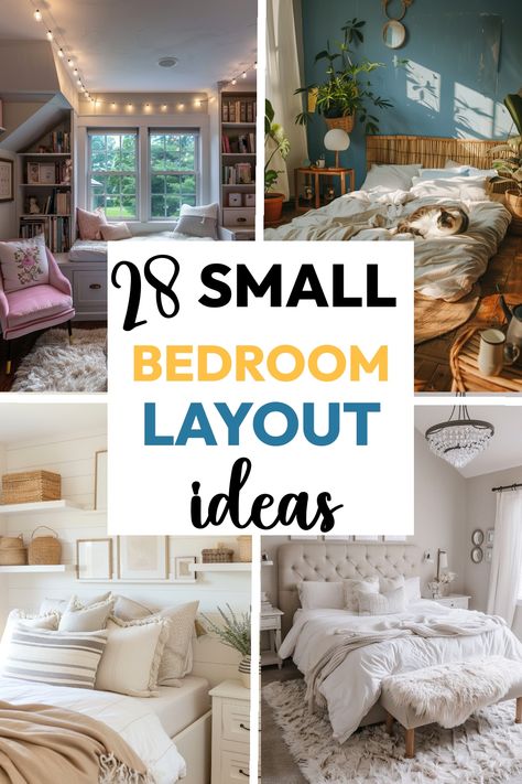 When I moved into my first apartment, I was all about that cozy minimalist vibe, but let me tell you, my bedroom was teeny-tiny. Like, blink-and-you-miss-it tiny. I had to seriously channel my inner Marie Kondo, downsizing and minimizing everything to make it my small bedroom work. My bedroom was so small I could stretch […] Small Cottagecore Bedroom, Small Bedroom Color Ideas, Aesthetic Small Bedroom, Couples Small Bedroom, Small Bedroom Organization Ideas, Small Bedroom Storage Ideas, Cozy Small Bedroom, Small Bedroom Layout Ideas, Small Guest Bedroom Ideas