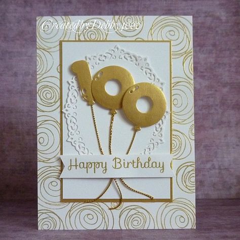 100 Birthday Big Birthday Cards, 100 Birthday, 100th Birthday Card, 100th Birthday Party, Old Birthday Cards, Cricut Birthday, Bday Cards, Birthday Cards For Women, 100th Birthday