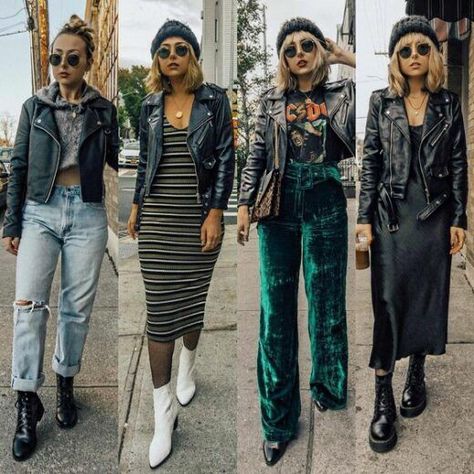 19de10adbaa1b2ee13f77f679fa1483adesc49616933ri Trendy Outfits 2020, Look Grunge, Bohol, Rock Chic, Edgy Style, Spring Is Coming, Time To Go, Mode Inspo, Back To Work