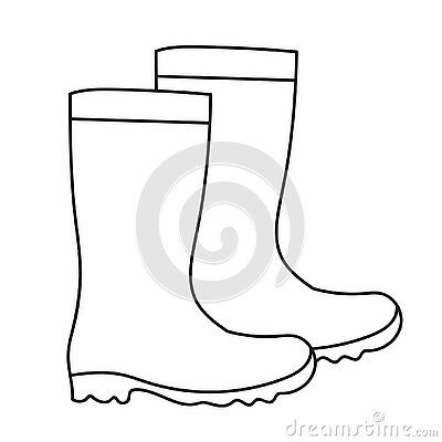 Rain Boot Tattoo, Rain Boots Tattoo, Rainboot Template Printable, Rain Boots Drawing Simple, Rain Boot Drawing, Wellies Drawing, Drawing Rain, Inktober 2024, Hand Drawings