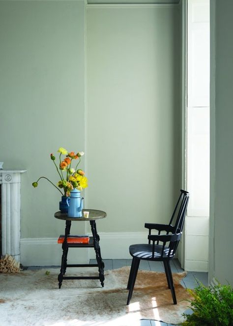 Launching Today: First Look at the Nine Brand New Farrow & Ball Paint Colors Drop Cloth 283 Farrow And Ball Hallway, London Living Room, New Paint Colors, Painter And Decorator, Farrow And Ball Paint, Farrow And Ball, Best Paint Colors, Ball Drop, Paint Colors For Living Room