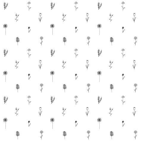 free digital flower doodle scrapbooking paper / printable black-and-white gift wrapping paper / blog background freebie Design Paper Printable, Wrapping Paper Design Pattern, Free Flower Clipart, Digital Stickers Free, Paper Patterns Design, Printable Wrapping Paper, Free Paper Printables, Printable Paper Patterns, Wrapping Paper Designs